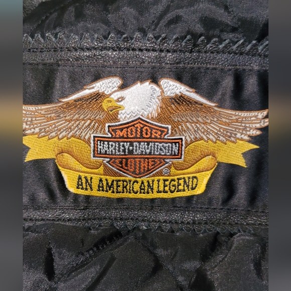 LIMITED TIME PRICE!!! Vintage early 90s Harley Davidson Leather Jacket - Picture 9 of 16